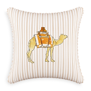 Cloth & Company Gray Malin X Cloth & Co. Zoey Pillow, 20 X 20 In Camel Stripe