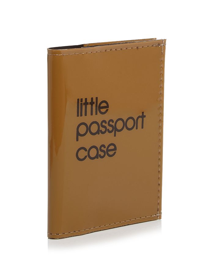Shop Bloomingdale's Little Passport Case - 100% Exclusive In Brown