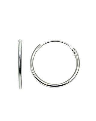 Tiny Hoop Earrings in 18K Gold-Plated Sterling Silver or Sterling Silver - Exclusive