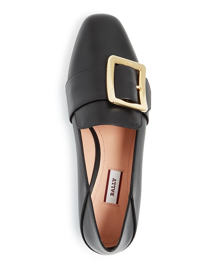 Bally Women's Janelle Block-heel Loafers In Black