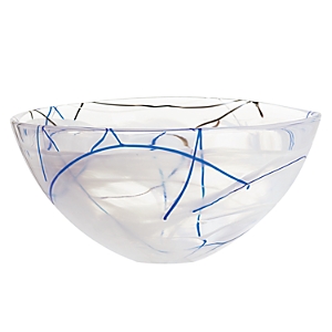 Shop Kosta Boda Contrast Bowl, Large In White/ Multi