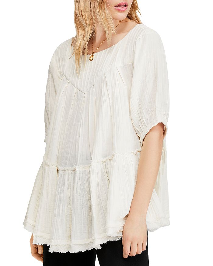 Free People Mystery Land Pleated Tunic | Bloomingdale's