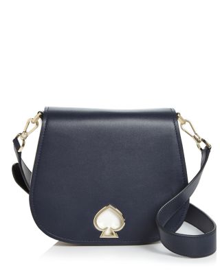 kate spade suzy large saddle bag black