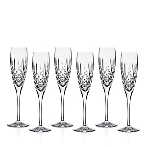 WATERFORD ARAGLIN ENCORE CHAMPAGNE FLUTE, SET OF 6 - 100% EXCLUSIVE 1058618
