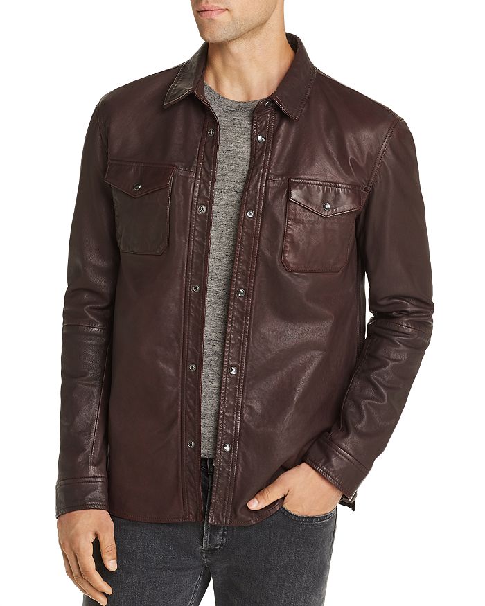 John varvatos leather jacket bloomingdales sales