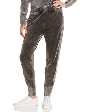 Rag Bone Washed Velour Jogger Pants Bloomingdale S