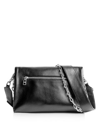 Rocky Studded Leather Shoulder Bag
