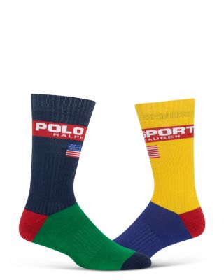 colored polo socks