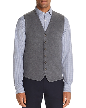 The Men's Store At Bloomingdale's Merino Wool Vest - 100% Exclusive In Medium Gray
