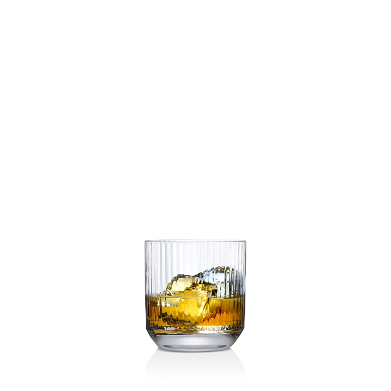 Nude Glass Big Top Double Old Fashioned Glasses, Set Of 4 In Clear