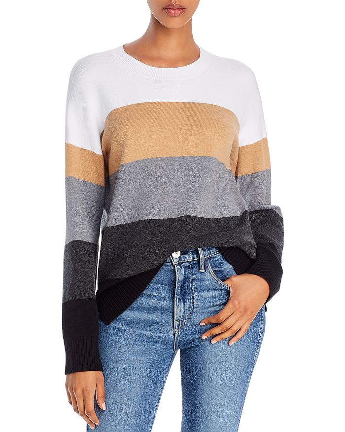 FRENCH CONNECTION MULTICOLOR STRIPED SWEATER,78MTG