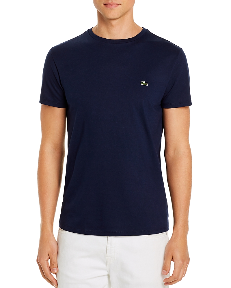 Lacoste Crewneck Pima Cotton Tee