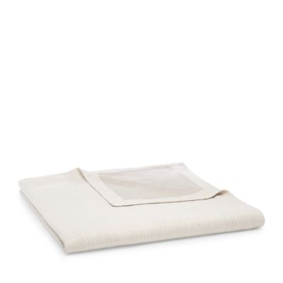 Lot 3 Pièces Sferra Bissa – Couverture + 2 Shams Taille Queen, Couleur Nougat, Neuf
