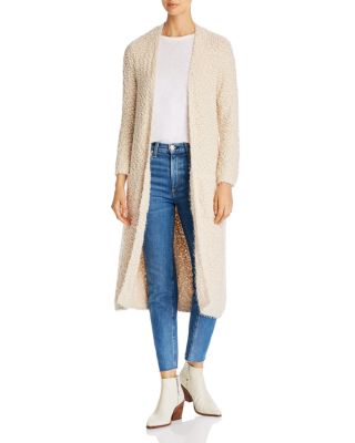 oatmeal duster cardigan