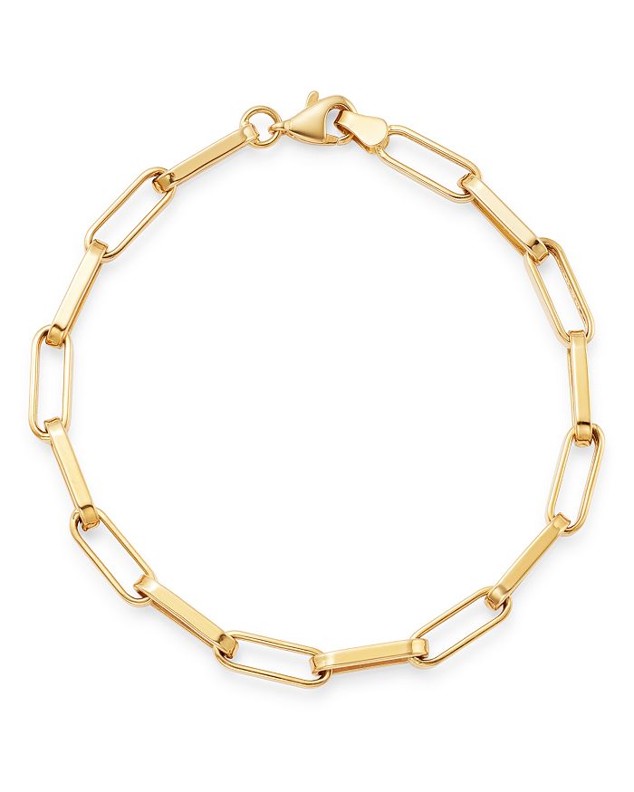 Bloomingdale's Oval Link Chain Bracelet In 14k Yellow Gold - 100% Exclusive