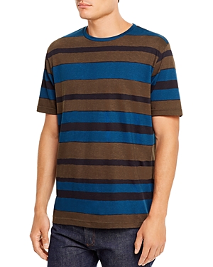 Ps By Paul Smith Striped Tee In Navy | ModeSens