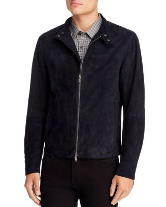 Theory Wynwood Radic Suede Jacket | Bloomingdale's