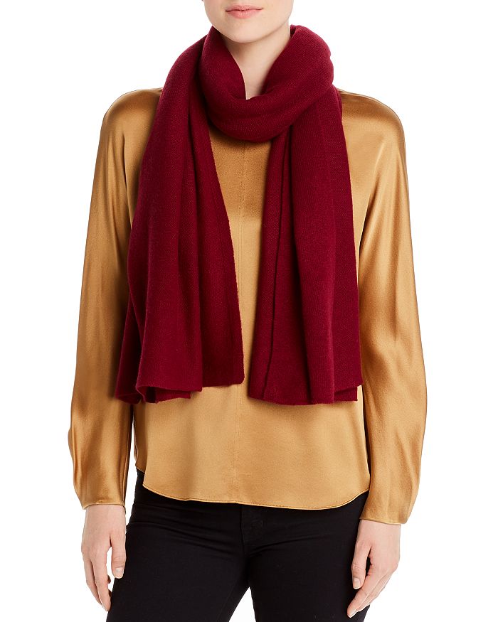 C By Bloomingdale's Oversized Cashmere Wrap - 100% Exclusive In Bordeaux