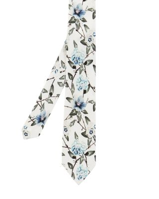 ted baker floral silk tie