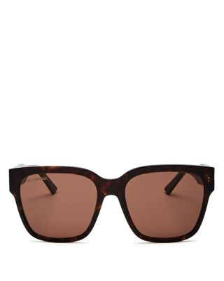 balenciaga square 55mm sunglasses