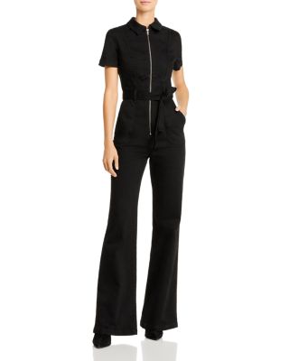 alice and olivia black jumpsuit