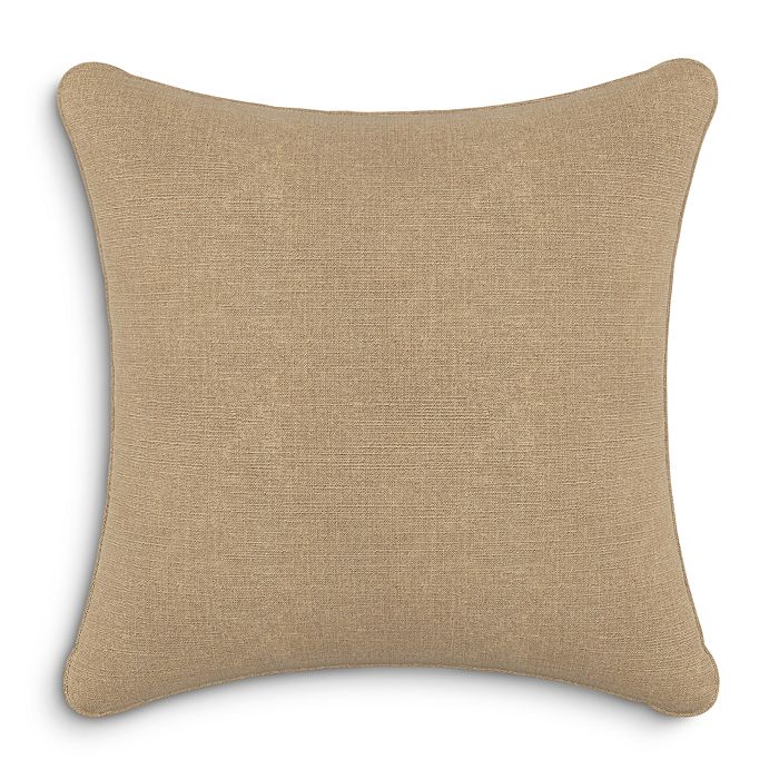 Sparrow & Wren Down Pillow In Linen, 20 X 20 In Sandstone
