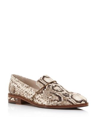 freda salvador almond toe loafer