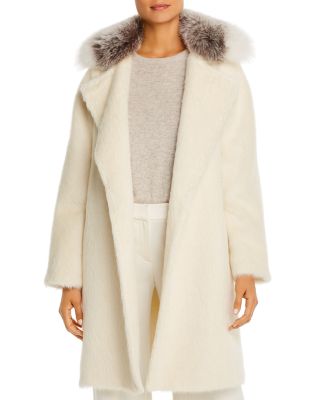 alpaca fur collar