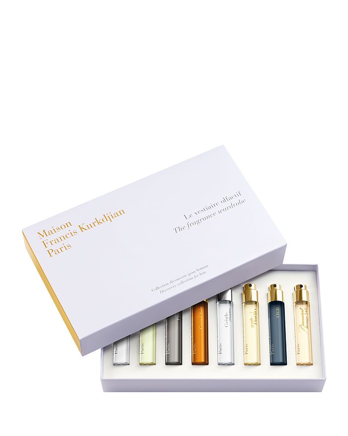 MAISON FRANCIS KURKDJIAN THE FRAGRANCE WARDROBE 8-PIECE DISCOVERY COLLECTION FOR HIM,1CMH005