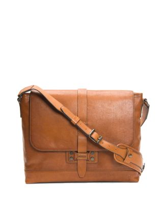 Sac Messenger / Briefcase Frye - Cuir Bleu - Occasion Bon état