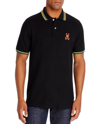 psycho bunny black polo