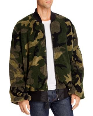 reversible camo bomber jacket