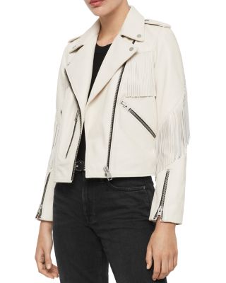 all saints fringe jacket