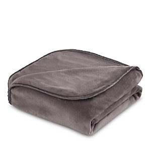 Vellux Heavy Weight 20-pound Weighted Blanket In Charcoal Gray