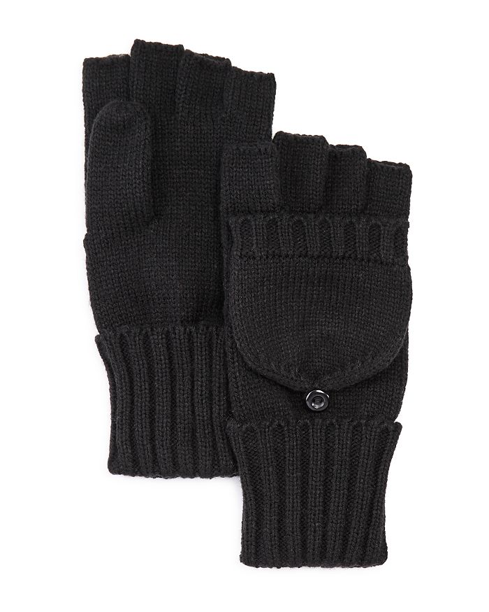 Aqua Pop-top Gloves - 100% Exclusive In Black