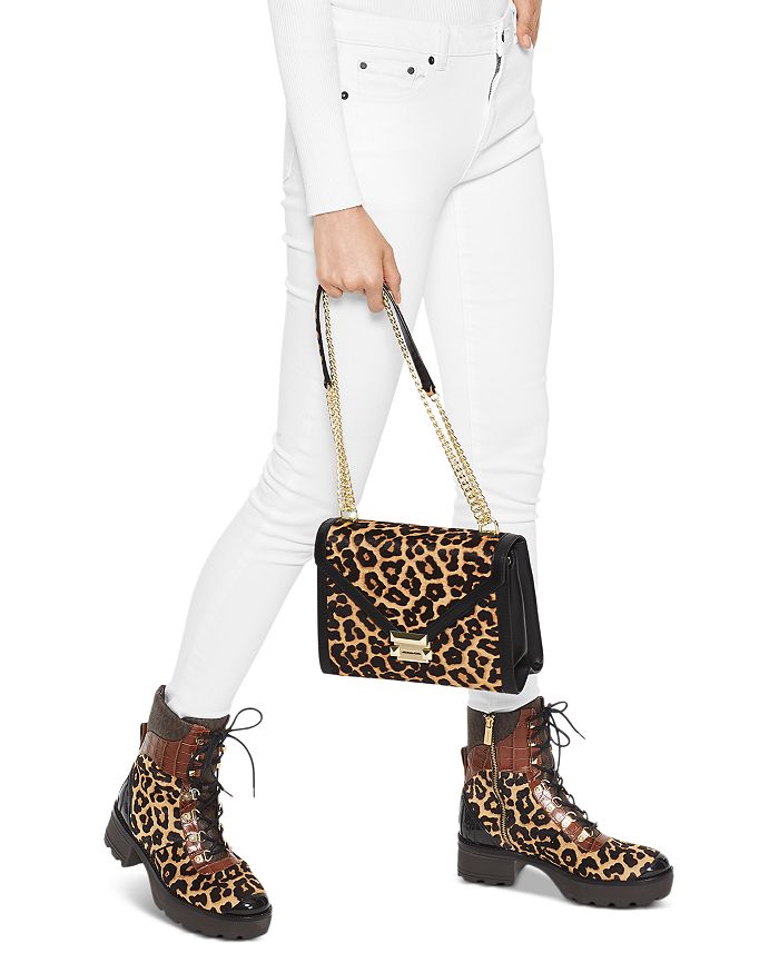 Michael Michael Kors Whitney Large Cheetah-Print ...
