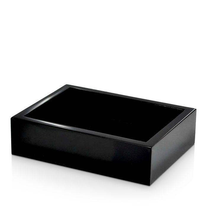 Mike And Ally Ice Soap Dish In Black Ice