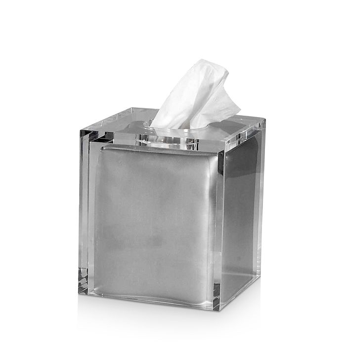 Mike And Ally Ice Boutique Tissue Box In Ice Clear