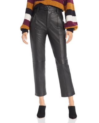 Joie Trula Lamb Leather Pants Bloomingdale s