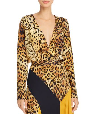 leopard full bodysuit