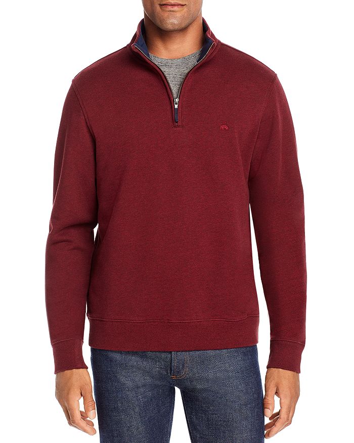 Brooks brothers on sale half zip