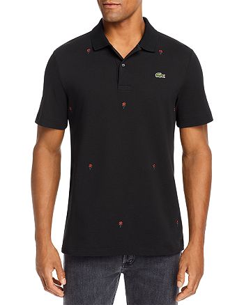 Lacoste Rose Embroidered Regular Fit Polo Shirt - 100% Exclusive ...