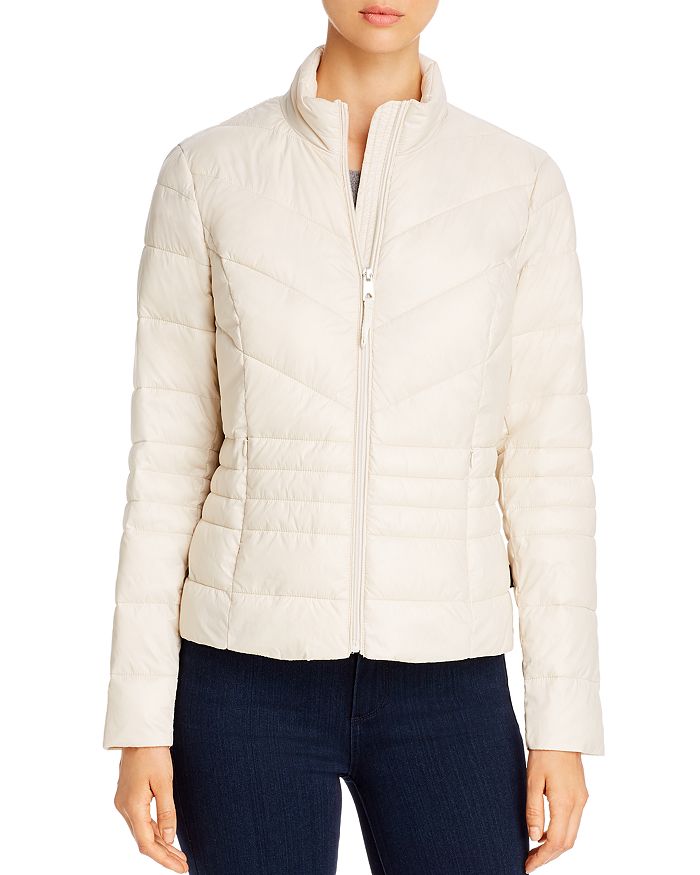 Vero Moda Soraya Lightweight Puffer Jacket In Birch | ModeSens