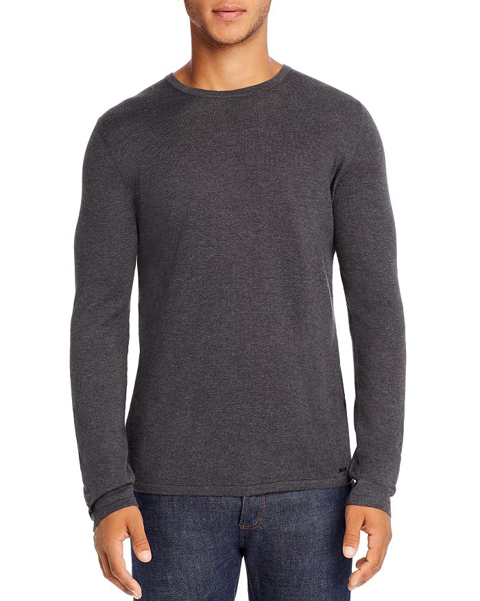 Hugo San Bastio Lightweight Sweater - 100% Exclusive In Dark Gray
