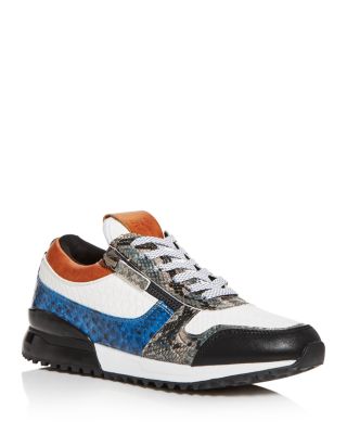 SNKR Project Men s Rodeo Snake Embossed Color Block Low Top Sneakers Bloomingdale s