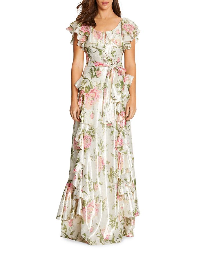 ALICE MCCALL ALICE MCCALL SALVATORE FLORAL GOWN,AMD29250