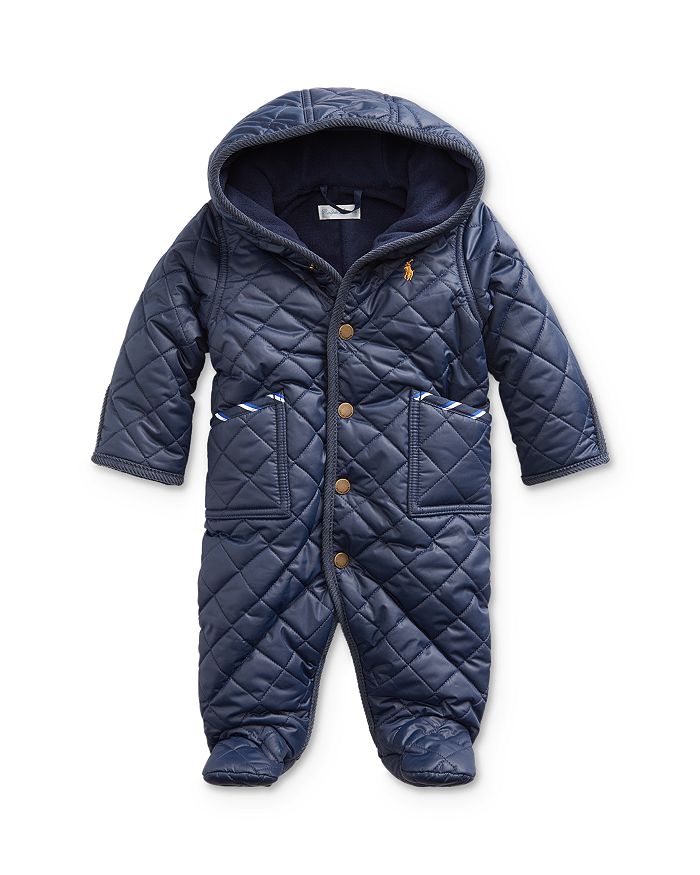 Ralph Lauren Boys Quilted One Piece Coat Baby Bloomingdale s