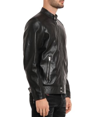 Diesel L-Shiro Leather Moto Jacket | Bloomingdale's