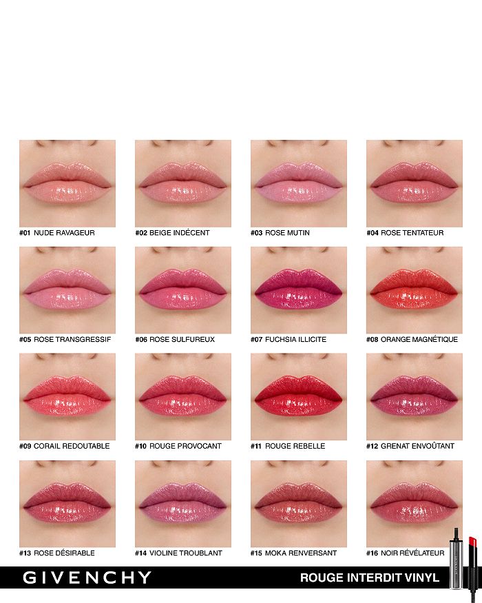 GIVENCHY ROUGE INTERDIT VINYL EXTREME SHINE LIPSTICK