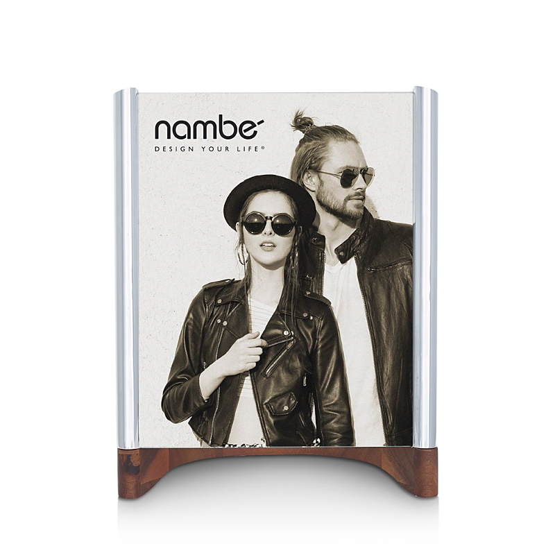 Nambe Sky View Picture Frame, 8" X 10" In Brown